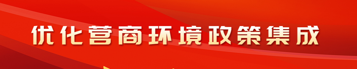 优化营商环境政策集成